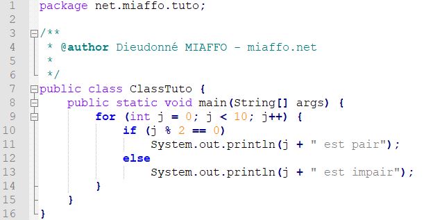 Télécharger et installer Eclipse IDE -mon premier programme Java - miaffo.net
