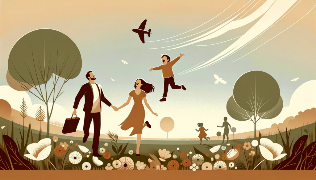 image-creee-dans-un-style-minimaliste-illustrant-une-famille-joyeuse-dans-un-champ-fleuri-par-une-journee-ensoleillee