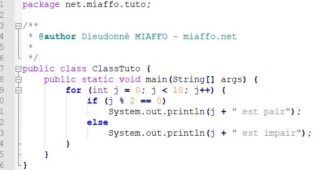 Télécharger et installer Eclipse IDE -mon premier programme Java - miaffo.net