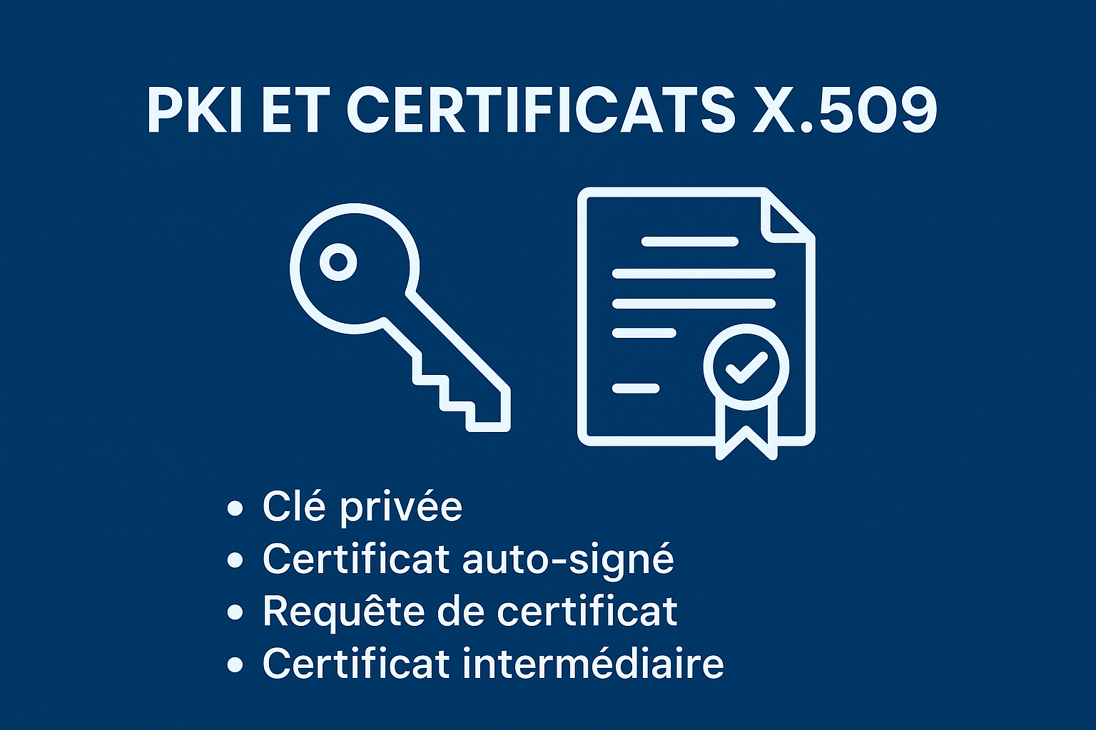 PKI et certificats x509
